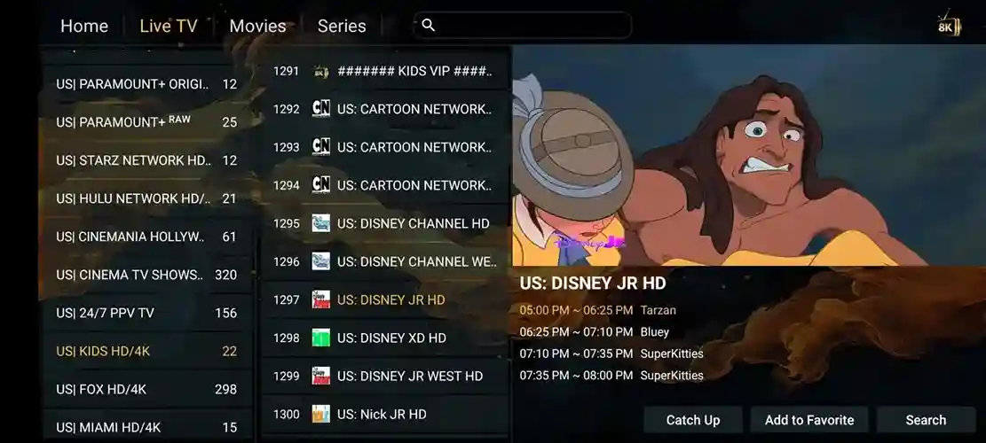 Preview 2 - AID IPTV Premium IPTV Subscription